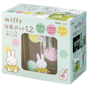 MIFFY© SKATER Cold Tea Pot with Tea Strainer 1.2L (Japan Edition)