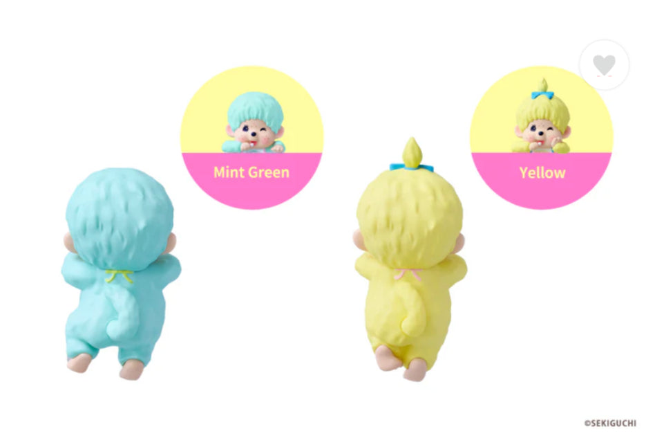 Monchhichi© Mystery Box Authentic Hippers COLORS: Wink 6 Designs (1 Piece)