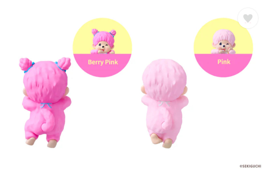 Monchhichi© Mystery Box Authentic Hippers COLORS: Wink 6 Designs (1 Piece)