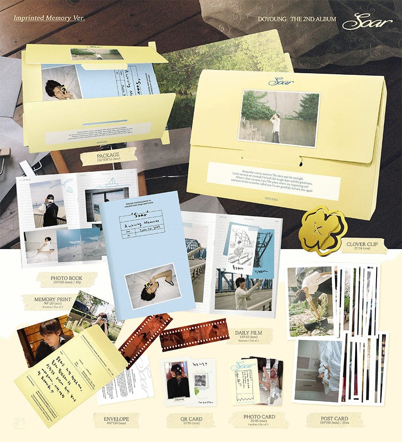 DOYOUNG 2ND ALBUM - SOAR (IMPRINTED MEMORY VER.)