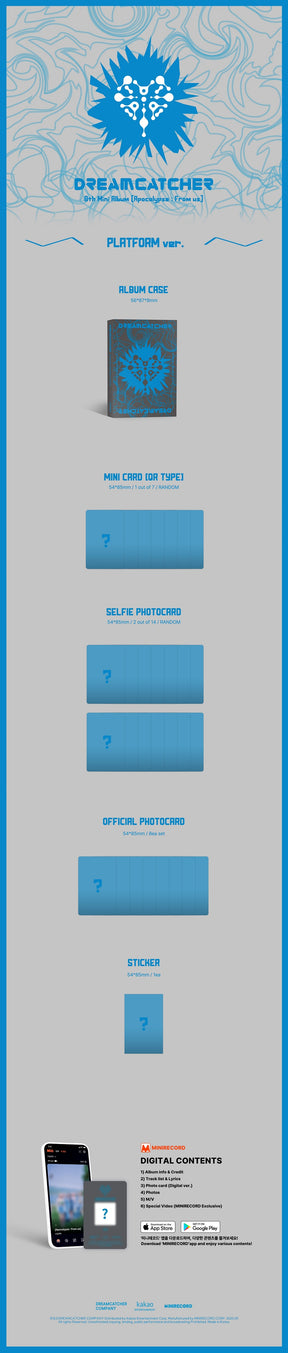 DREAMCATCHER MINI ALBUM VOL. 8 - APOCALYPSE : FROM US (PLATFORM VERSION)