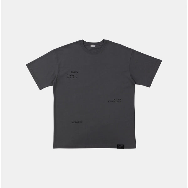 NCT JNJM - [FANMEETING TOUR [DUALITY] # SEOUL MD] T-SHIRT (CHARCOAL VER.)