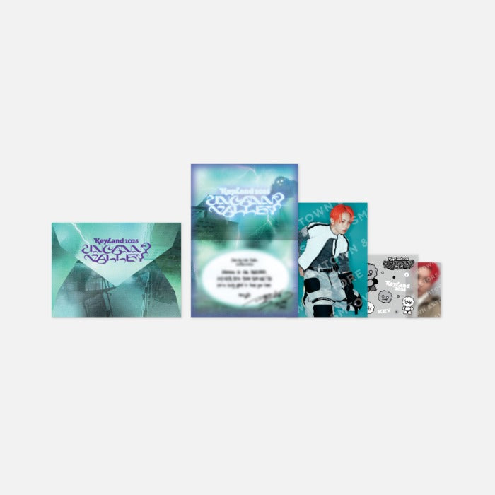 KEY - [KEYLAND : UNCANNY VALLEY] INVITATION SET OFFICIAL MD