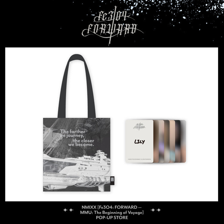 NMIXX [FE3O4 FORWARD — MMU THE BEGINNING OF VOYAGE] GRAPHIC SHOPPER BAG