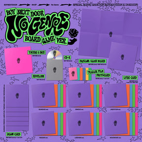 BOYNEXTDOOR 4TH EP - NO GENRE (BOARD GAME VER.)