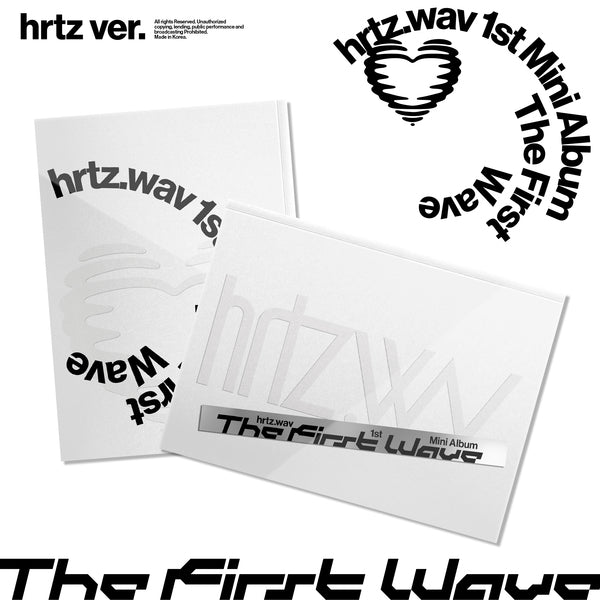 HRTZ.WAV 1ST MINI ALBUM - THE FIRST WAVE (HRTZ VER.)