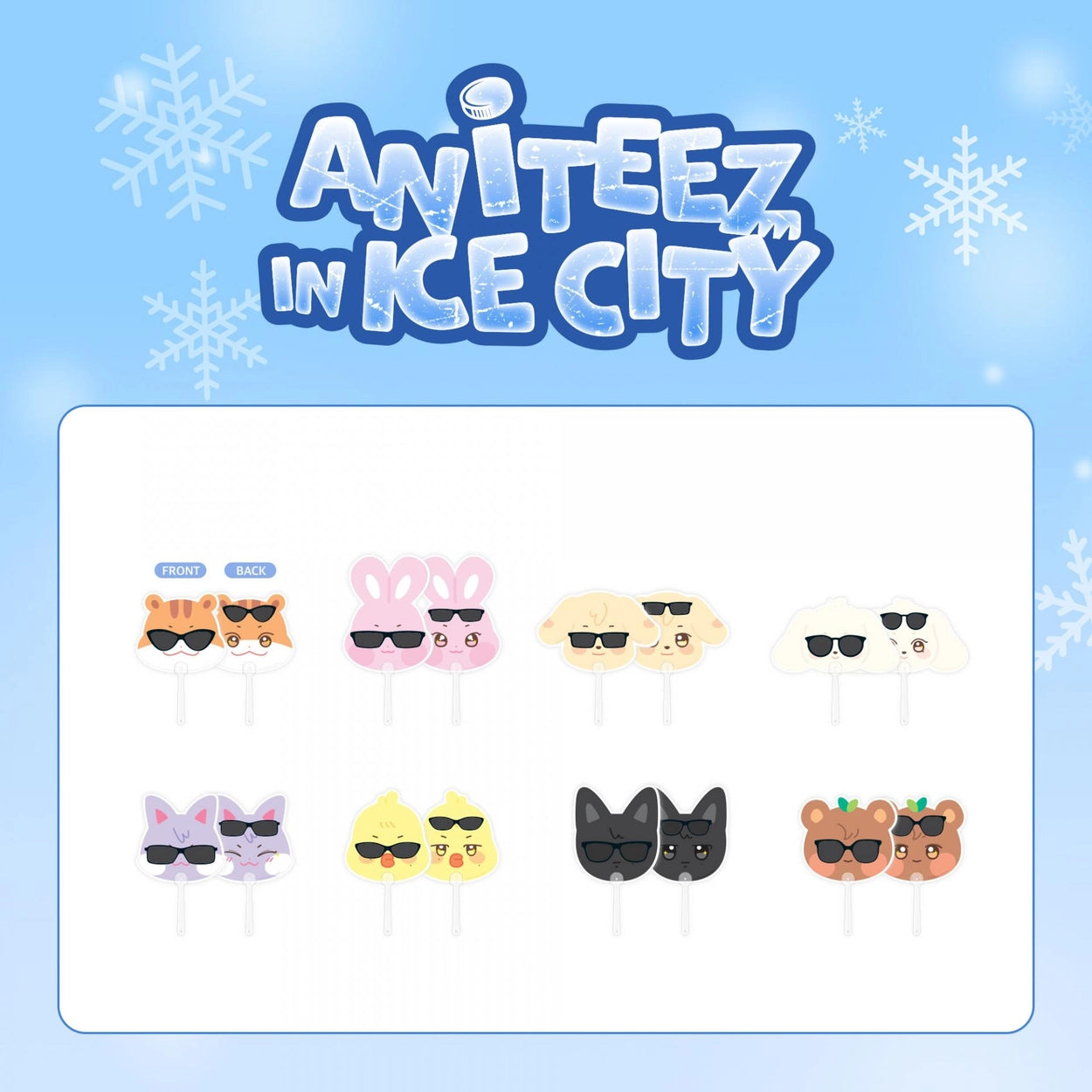 ATEEZ X ANITEEZ IN ICE CITY OFFICIAL MERCHANDISE - FAN