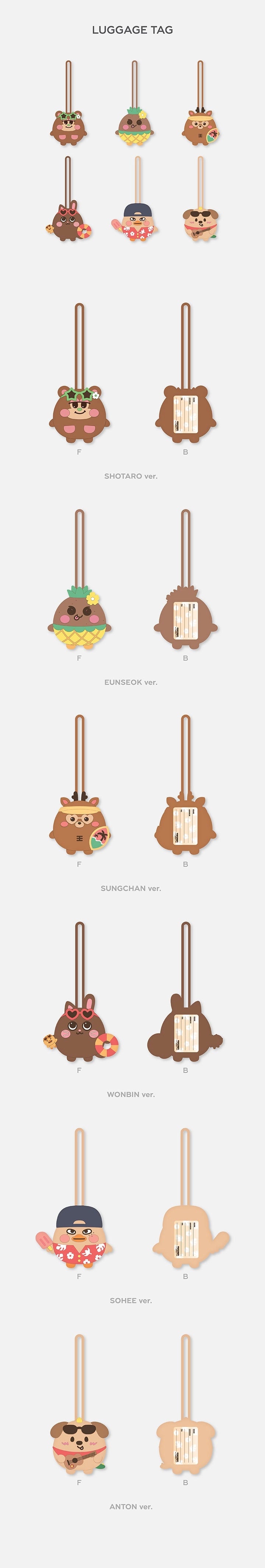 RIIZE - LUGGAGE TAG