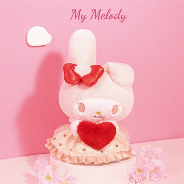 SANRIO Authentic Plush With Red Heart