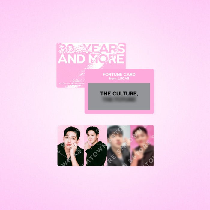 LUCAS - [SMTOWN LIVE 2025] FORTUNE SCRATCH CARD SET