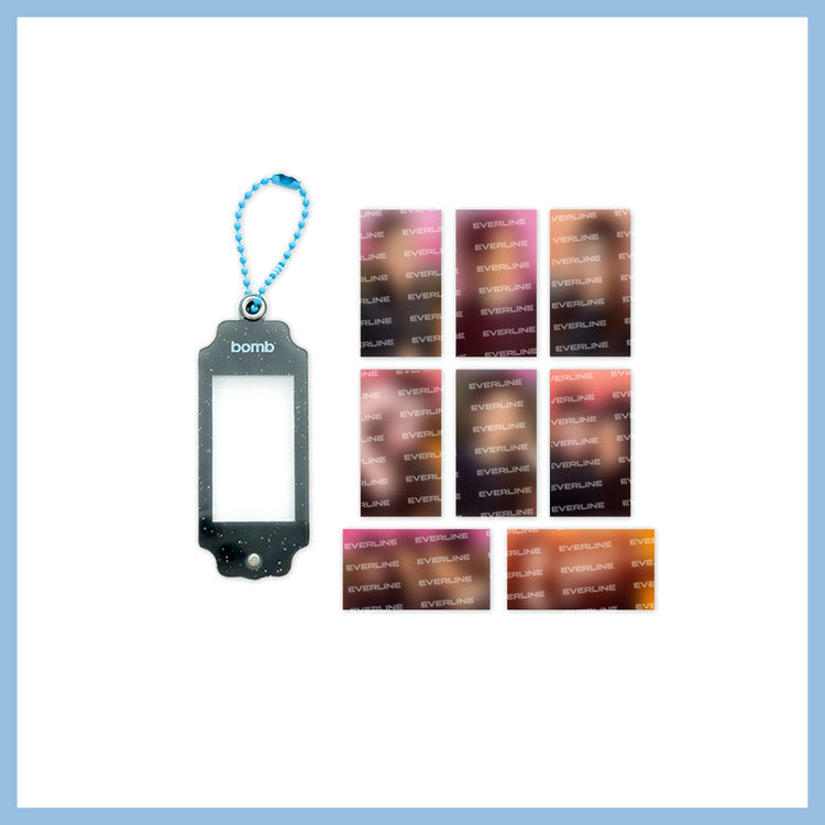 ILLIT - ILLIT 3RD MINI ALBUM 'BOMB' POP-UP STORE MERCH NAME TAG KEYRING