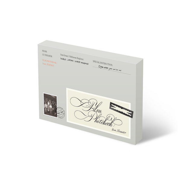 LE SSERAFIM - FILM PHOTOBOOK : DEAR, FEARNOT