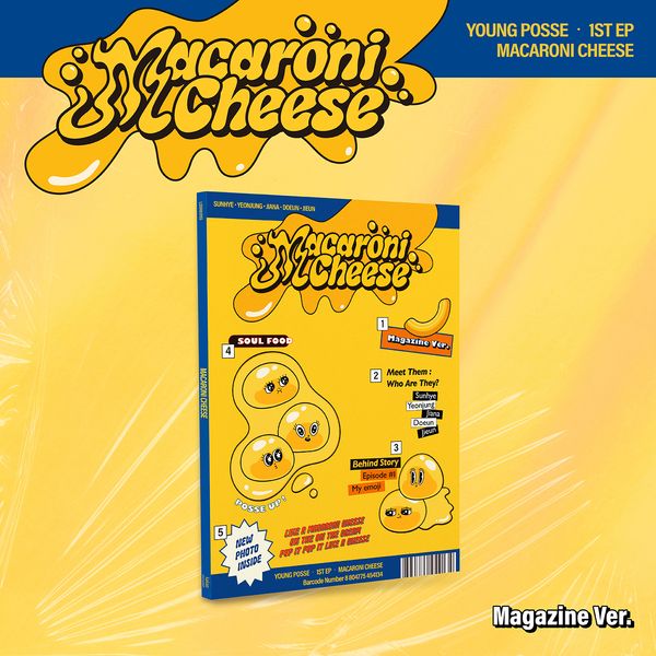 YOUNG POSSE EP - MACARONI CHEESE (MAGAZINE VER.)