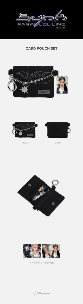 AESPA - LIVE TOUR - SYNK: PARALLEL LINE OFFICIAL MD－ENCORE: CARD POUCH SET