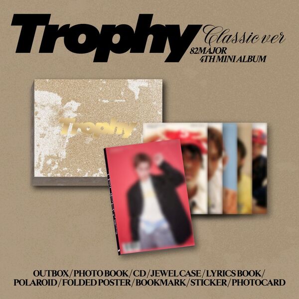82MAJOR 4TH MINI ALBUM - TROPHY (CLASSIC VER.)