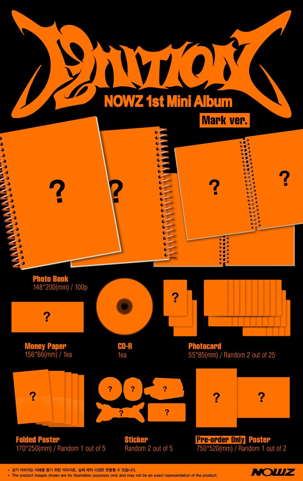 NOWZ 1ST MINI ALBUM - IGNITION