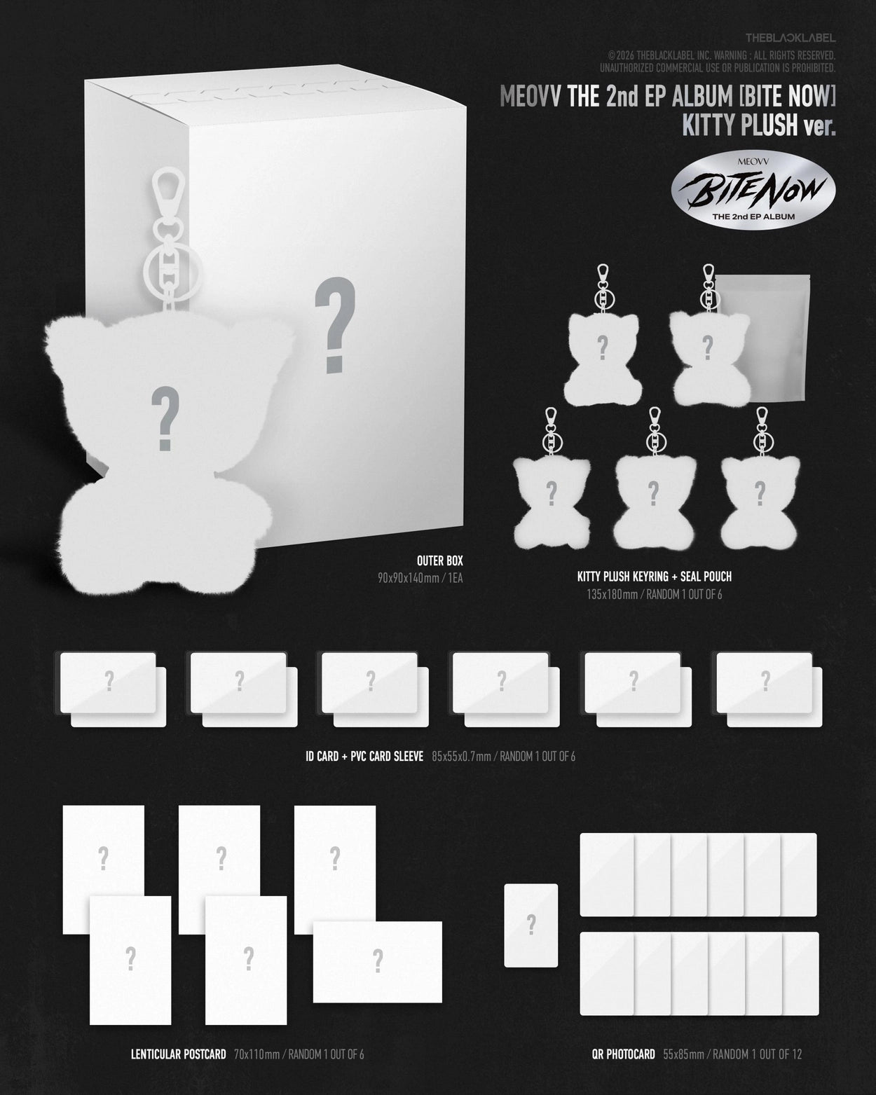 MEOVV THE 2ND EP ALBUM - BITE NOW (KITTY PLUSH VER.)