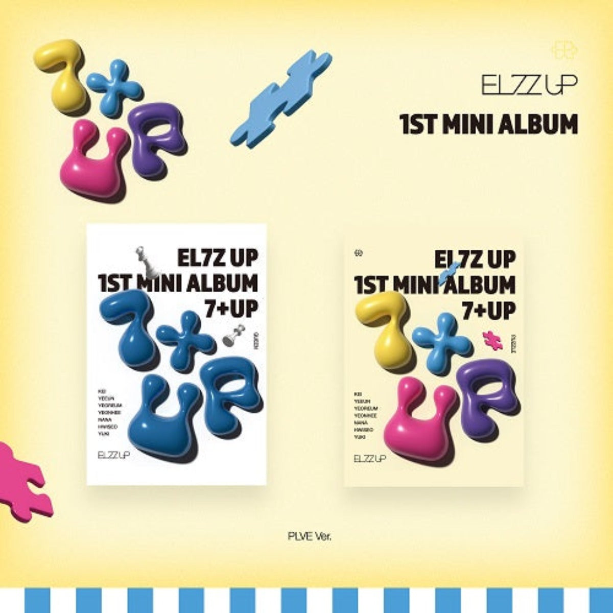 EL7Z UP - 1ST MINI ALBUM [7+UP] (PLVE VERSION)