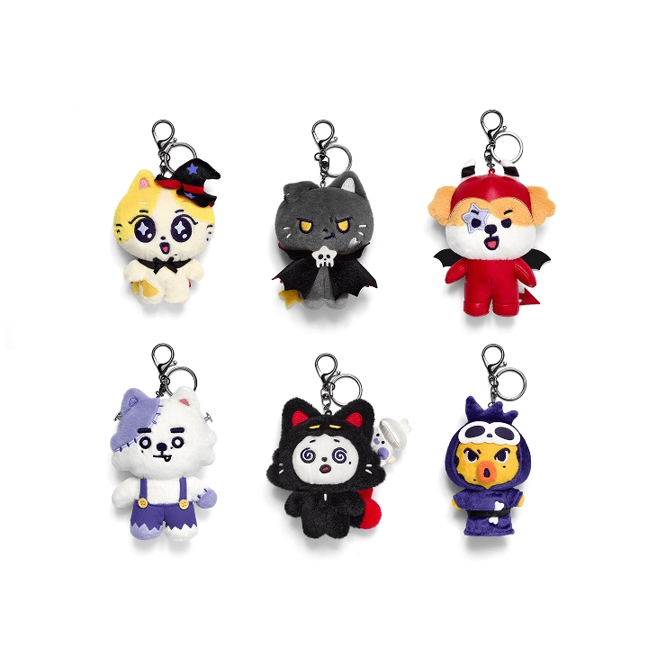 ENHYPEN - [SPOOKY ENCHIN] OFFICIAL MD PLUSH KEYRING