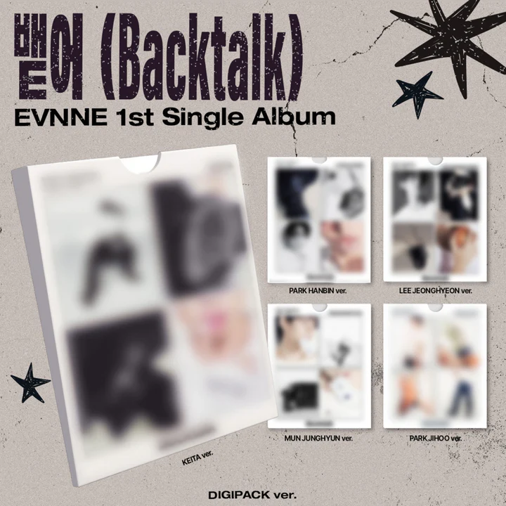 EVNNE 1ST SINGLE ALBUM - BACKTALK (DIGIPACK VER.)