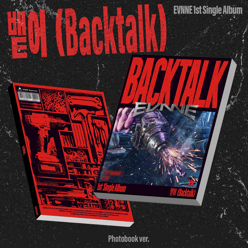 EVNNE 1ST SINGLE ALBUM - BACKTALK (PHOTOBOOK VER.)