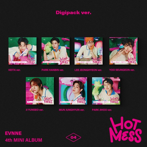EVNNE 4TH MINI ALBUM - HOT MESS (DIGIPACK VERSION)