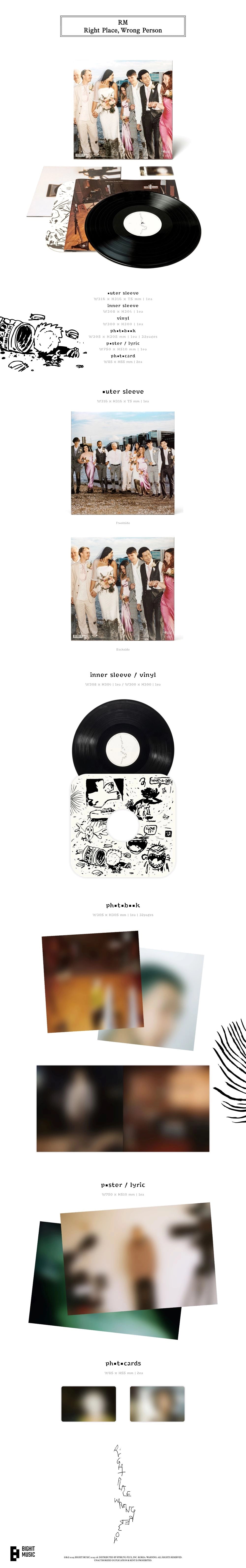 RM - RIGHT PLACE, WRONG PERSON (LP VER.)