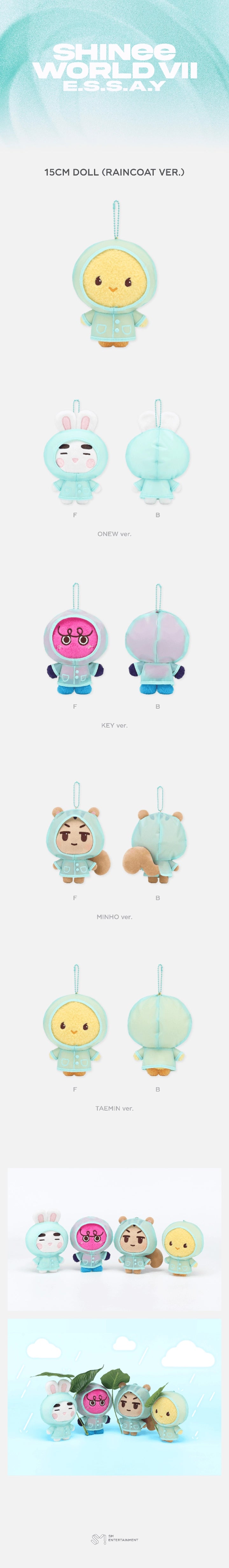 SHINEE - [SHINEE WORLD Ⅶ [E.S.S.A.Y] 15CM DOLL (RAINCOAT VER.)
