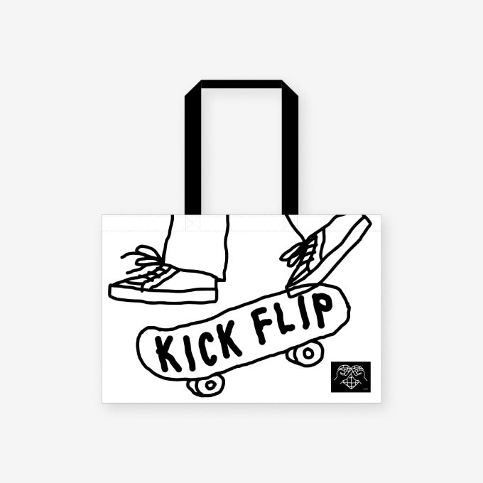 KickFlip - [Flip it, Kick it!] POP-UP STORE MD REUSABLE BAG