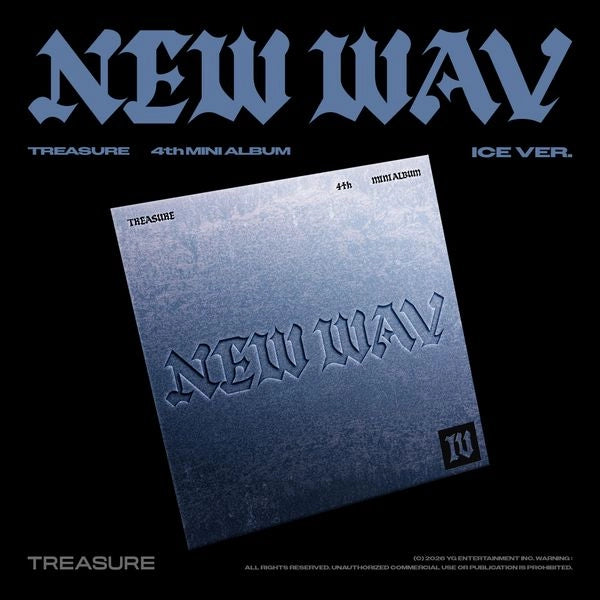 TREASURE 4TH MINI ALBUM - NEW WAV