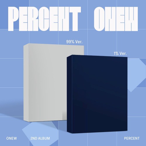 ONEW 2ND ALBUM - PERCENT (PHOTOBOOK VER.)