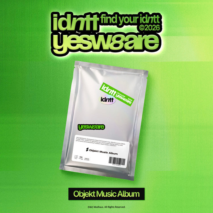 IDNTT MINI ALBUM - YESWEARE (OBJEKT MUSIC ALBUM VER.)