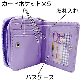 SANRIO© Floral Wallet with Zip (Japan Edition)