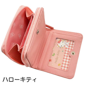 SANRIO© Floral Wallet with Zip (Japan Edition)