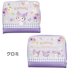 SANRIO© Floral Wallet with Zip (Japan Edition)