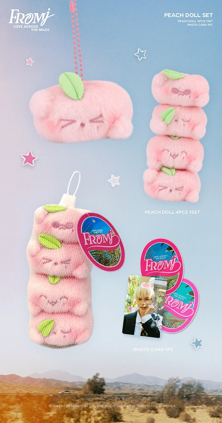 JAEHYUN (NCT 127) - THE 1ST PHOTOBOOK [FROM J : LOVE ACROSS THE MILES] MD PEACH DOLL SET