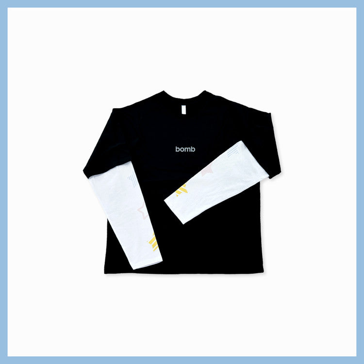 ILLIT - ILLIT 3RD MINI ALBUM 'BOMB' POP-UP STORE MERCH L/S T-SHIRT