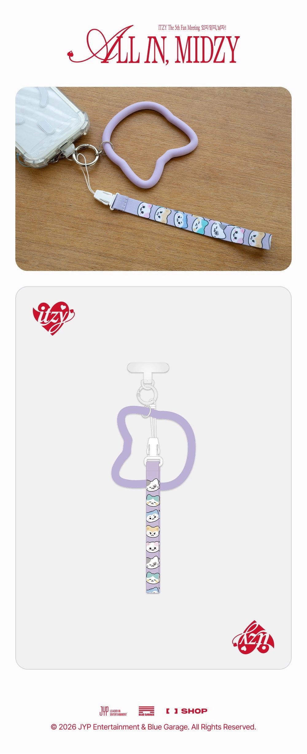 ITZY - [The 5th FANMEETING [ALL IN, MIDZY] MD] SILICONE MULTI RING