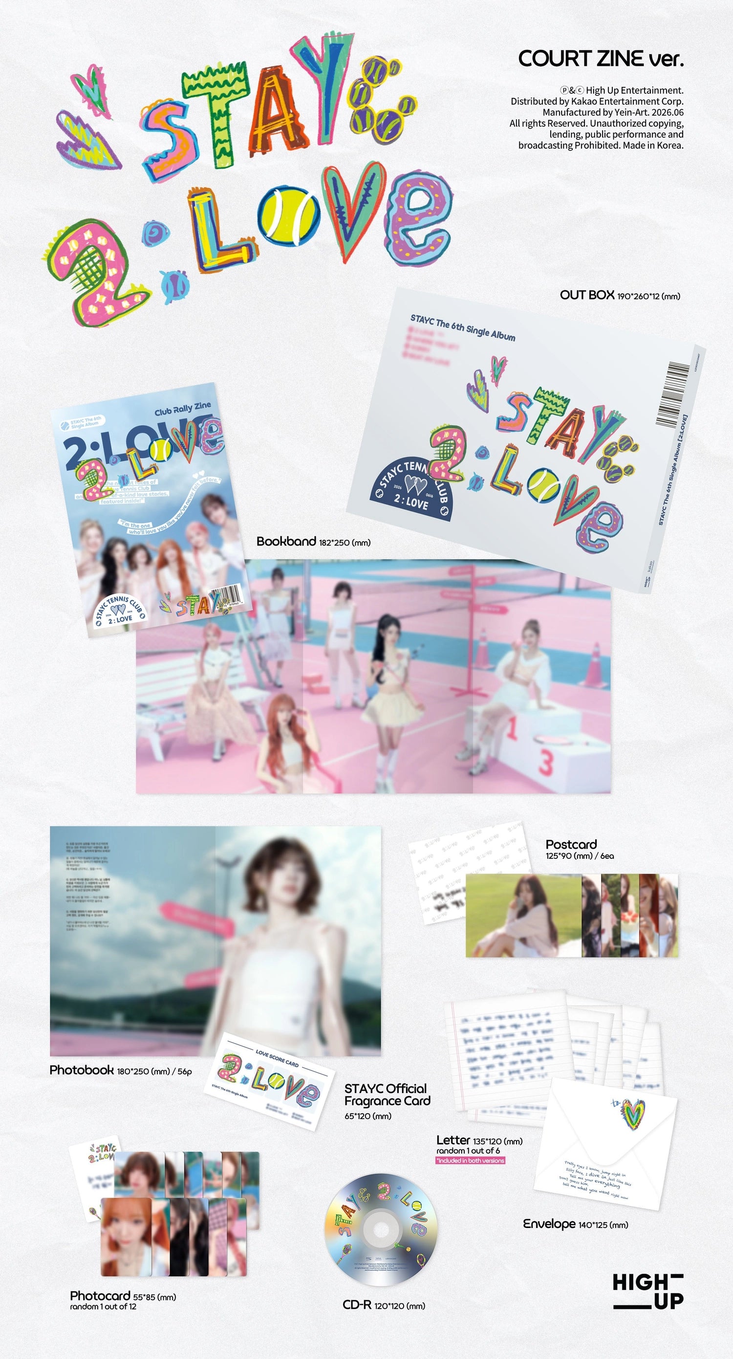 STAYC - 6TH SINGLE ALBUM : 2:LOVE