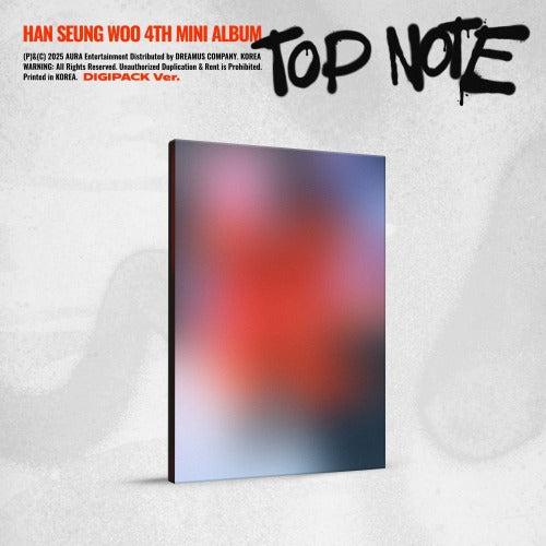 HAN SEUNG WOO 4TH MINI ALBUM - TOP NOTE (DIGIPACK VER.)