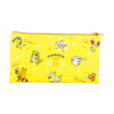 POKÉMON© Time to Enjoy Yellow Flat Pouch (Japan Edition)