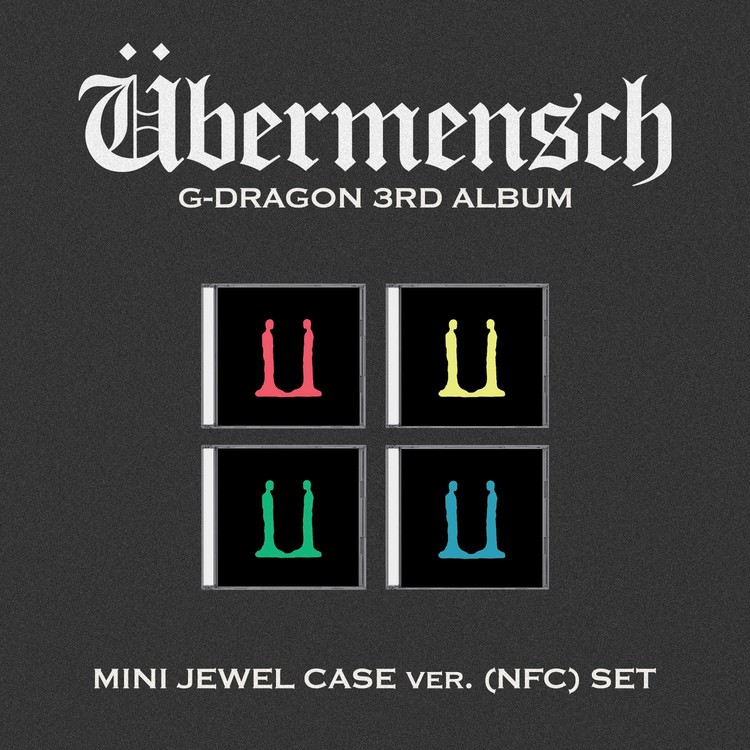 G-DRAGON 3RD ALBUM - ÜBERMENSCH (MINI JEWEL VERSION)(NFC)