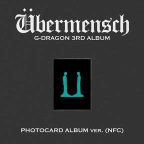 G-DRAGON 3RD ALBUM - ÜBERMENSCH (PHOTOCARD ALBUM VER.) (NFC)
