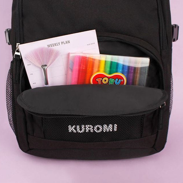 SANRIO© Kuromi Black Backpack (Korea Edition)