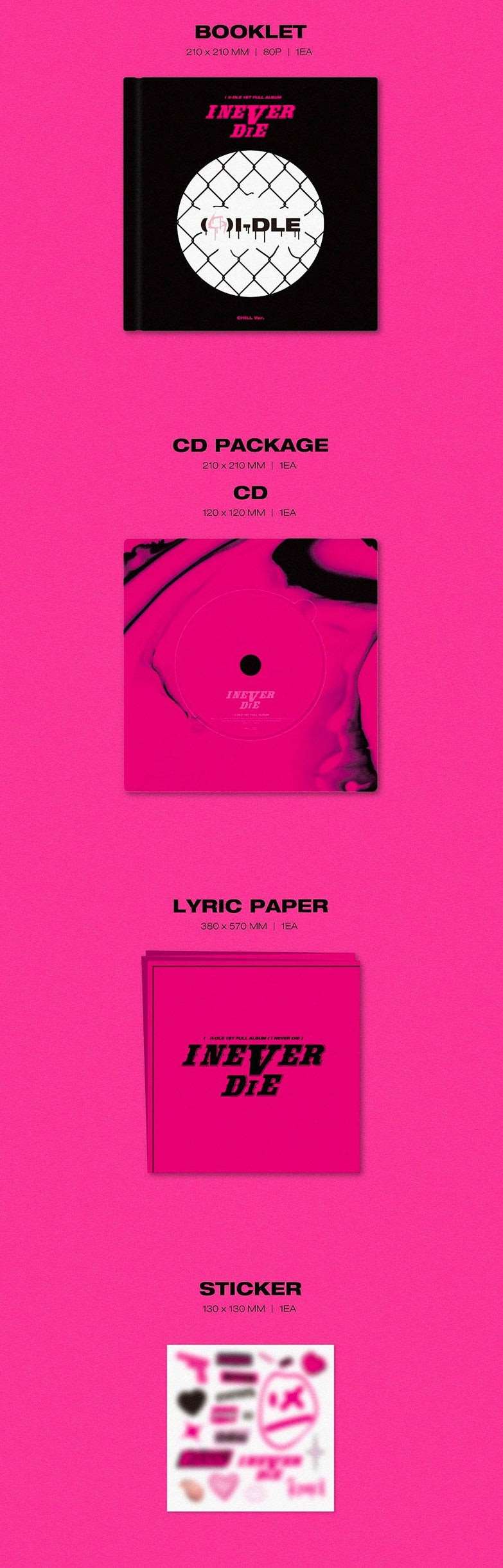 (G)I-DLE Vol. 1 - I NEVER DIE