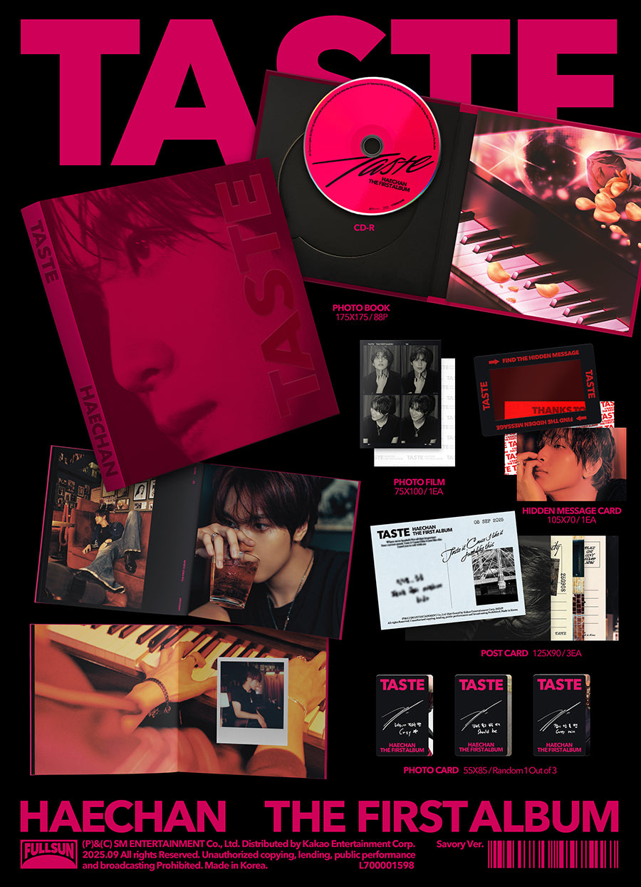HAECHAN 1ST ALBUM - TASTE (SAVORY VER.)