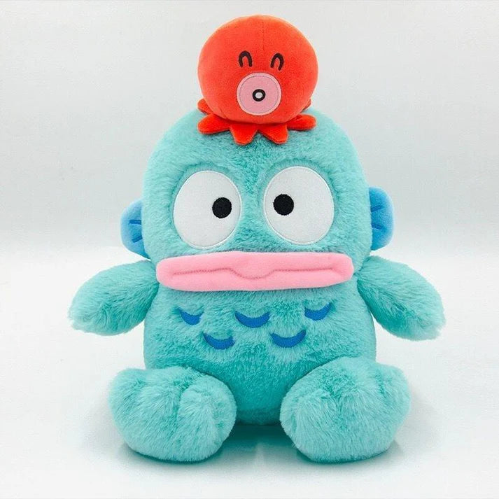 SANRIO Authentic Hangyodon with Sayuri Plush
