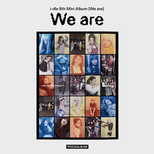 I-DLE - 8TH MINI ALBUM: WE ARE (POCA ALBUM) (PHOTOBOOK VER.)