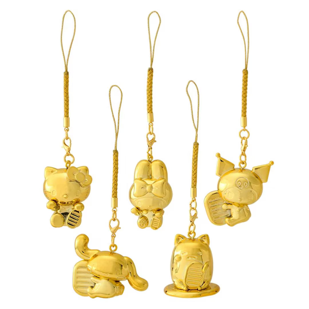 SANRIO© Gold Key Holder (Japan Limited Edition)