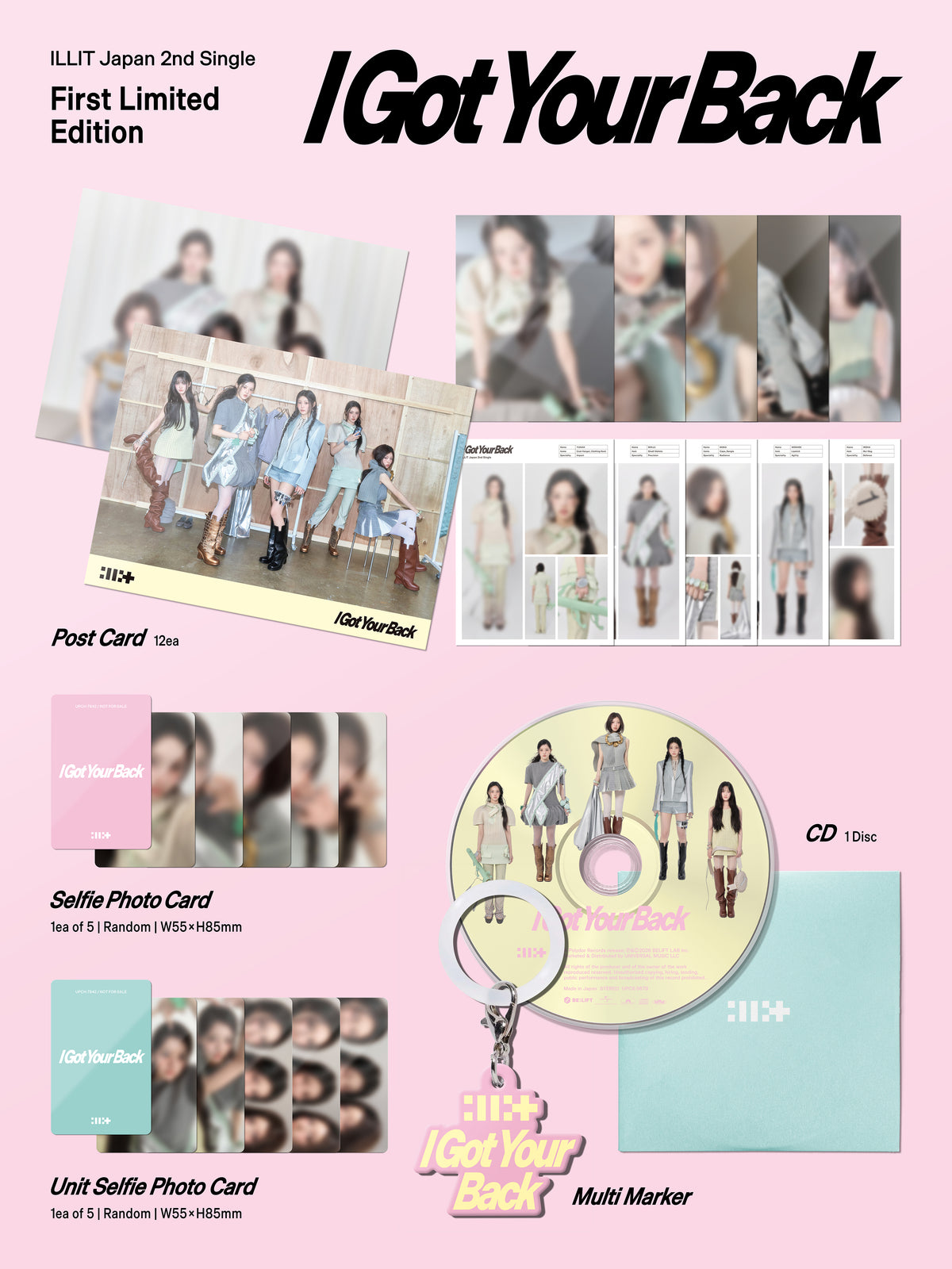 ILLIT 2ND JAPAN SINGLE - I GOT YOUR BACK (LIMITED EDITION)